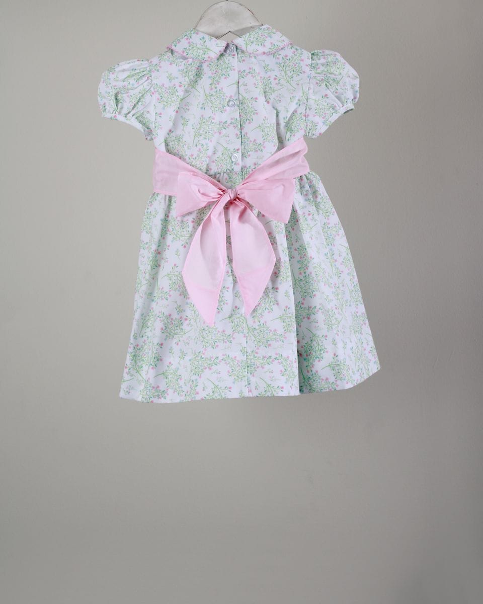 Charming Little One Charming Little One Pink Blossom Roses Lucy Dress - Little Miss Muffin Children & Home