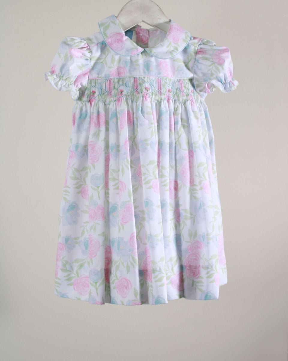 Charming Little One Charming Little One Cute Roses Naomi Dress - Little Miss Muffin Children & Home