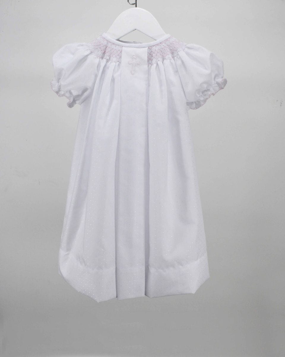 Charming Little One Charming Little One Have Faith Pink Cross Zoey Dress - Little Miss Muffin Children & Home