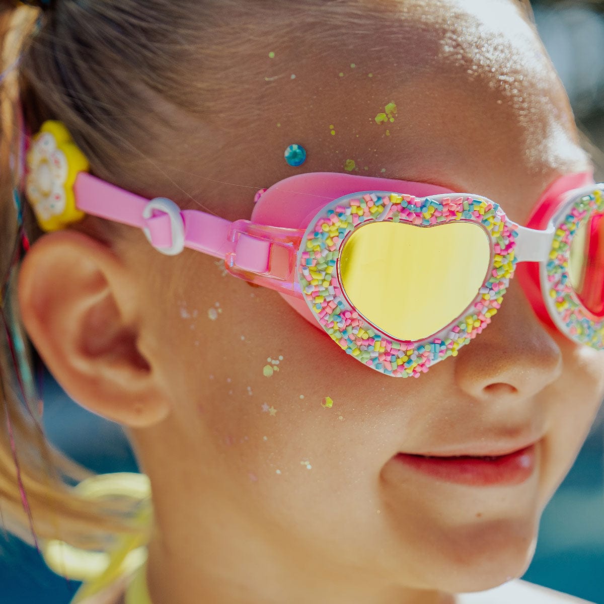 Bling2o Cupid Heart Kids' Girls Swim Goggle - Little Miss Muffin Children & Home