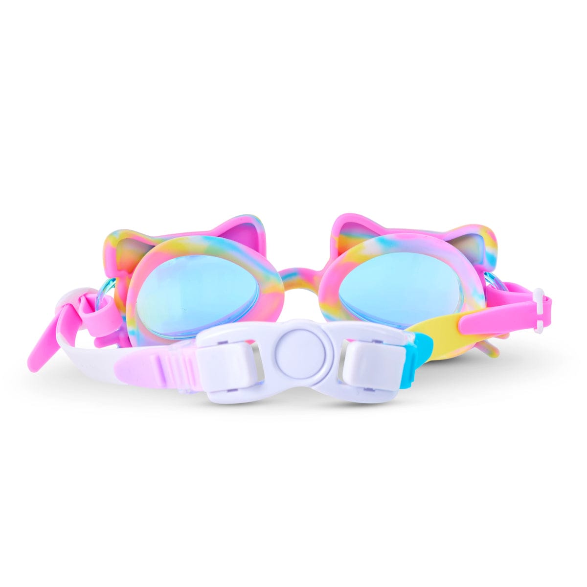 Bling2o Tie-Dye Tabby Kids’ Swim Goggles Meowberry Breeze - Little Miss Muffin Children & Home