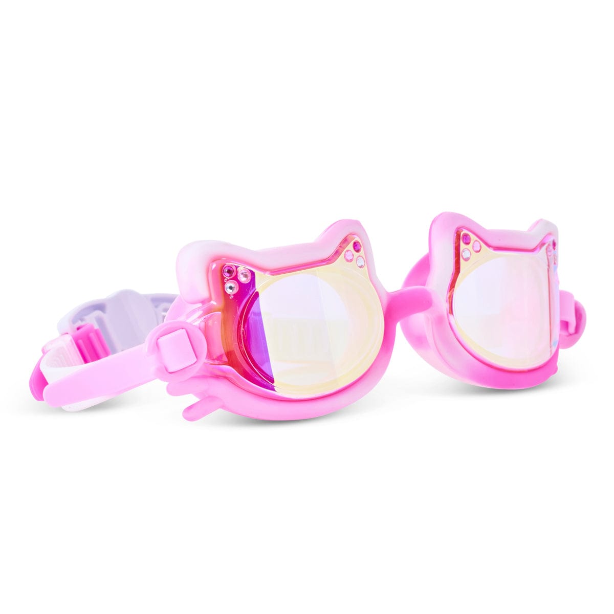 Bling2o Tie-Dye Tabby Kids’ Swim Goggles Pawberry Milk - Little Miss Muffin Children & Home