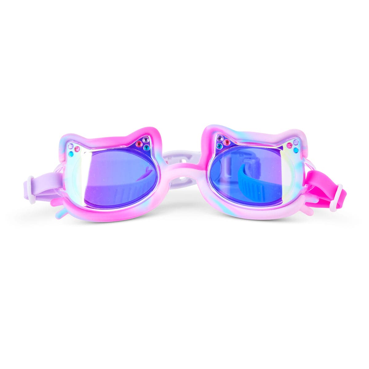 Bling2o Tie-Dye Tabby Kids’ Swim Goggles Purrberry Bliss - Little Miss Muffin Children & Home
