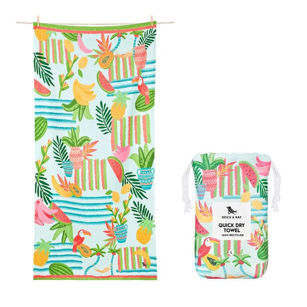 Dock & Bay Dock & Bay Quick Dry Towel - Tropicana Treat - Little Miss Muffin Children & Home