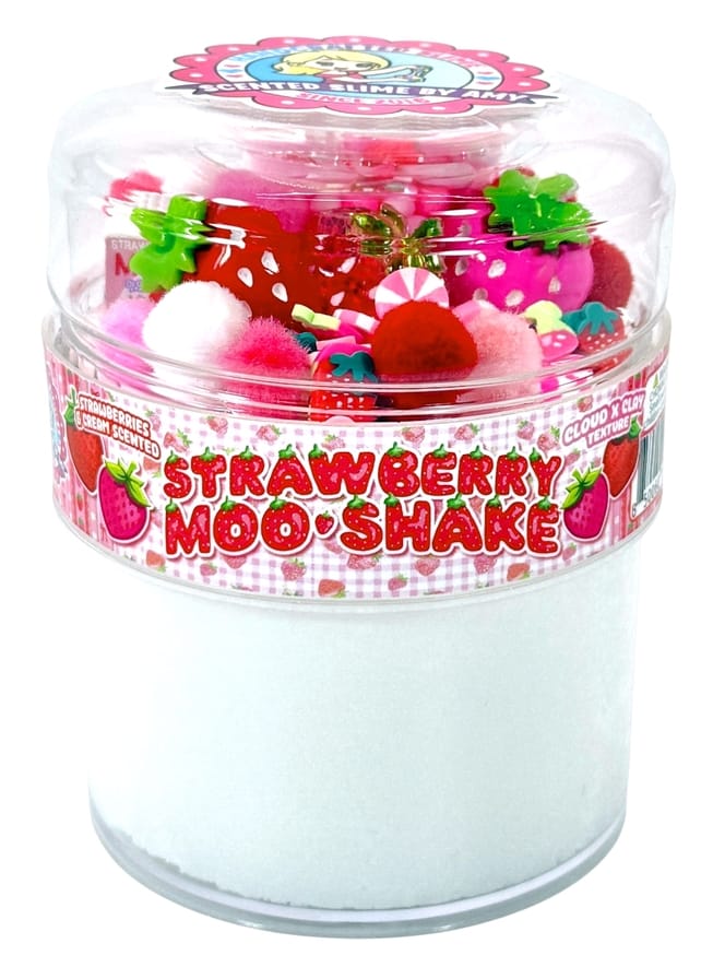 Scented Slime by Amy LLC Strawberry Moo-Shake Slime - Little Miss Muffin Children & Home
