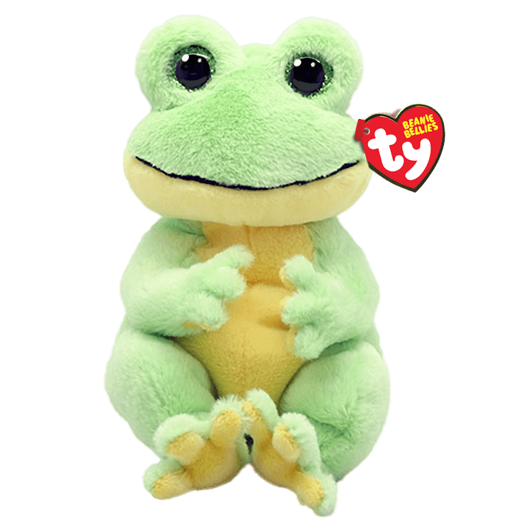 Ty Inc Ty Inc Beanie Belly Snapper the Green Frog 6" Plush - Little Miss Muffin Children & Home