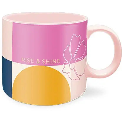 Lady Jayne Ceramic Mug Modern Mom Geo Multi - Little Miss Muffin Children & Home