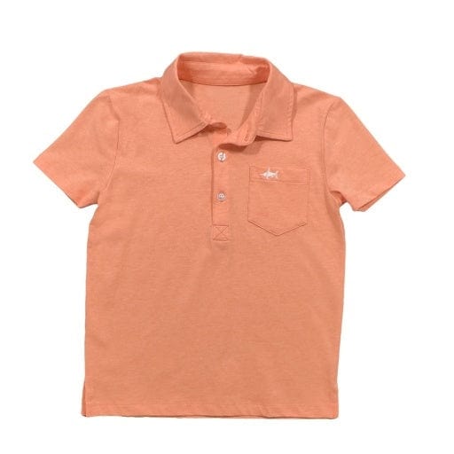 Saltwater Boys Company Marco Boys Polo Coral - Little Miss Muffin Children & Home