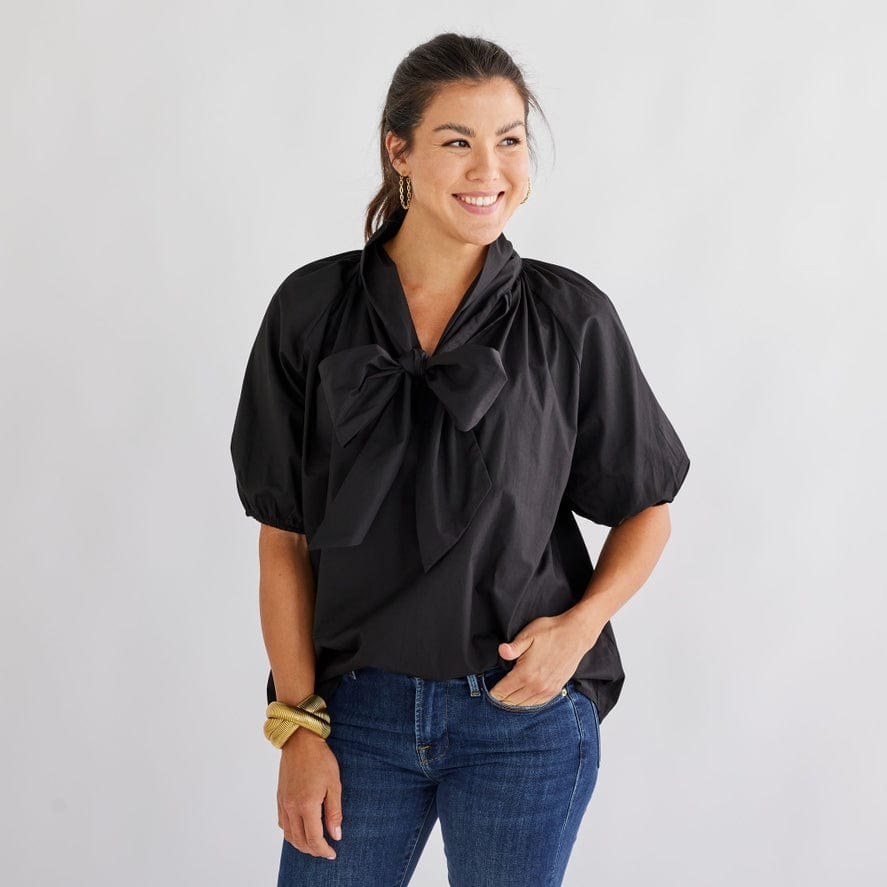 Caryn Lawn Caryn Lawn Ryan Bow Top - Little Miss Muffin Children & Home