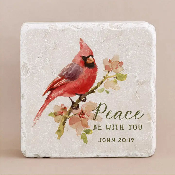 Twelve Stone Art John 20:19 Small Stone Block - Little Miss Muffin Children & Home