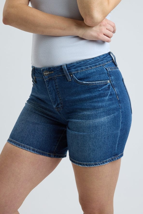 YMI Jeans YMI Premium Stretch Basic Short, Dark Wash - Little Miss Muffin Children & Home