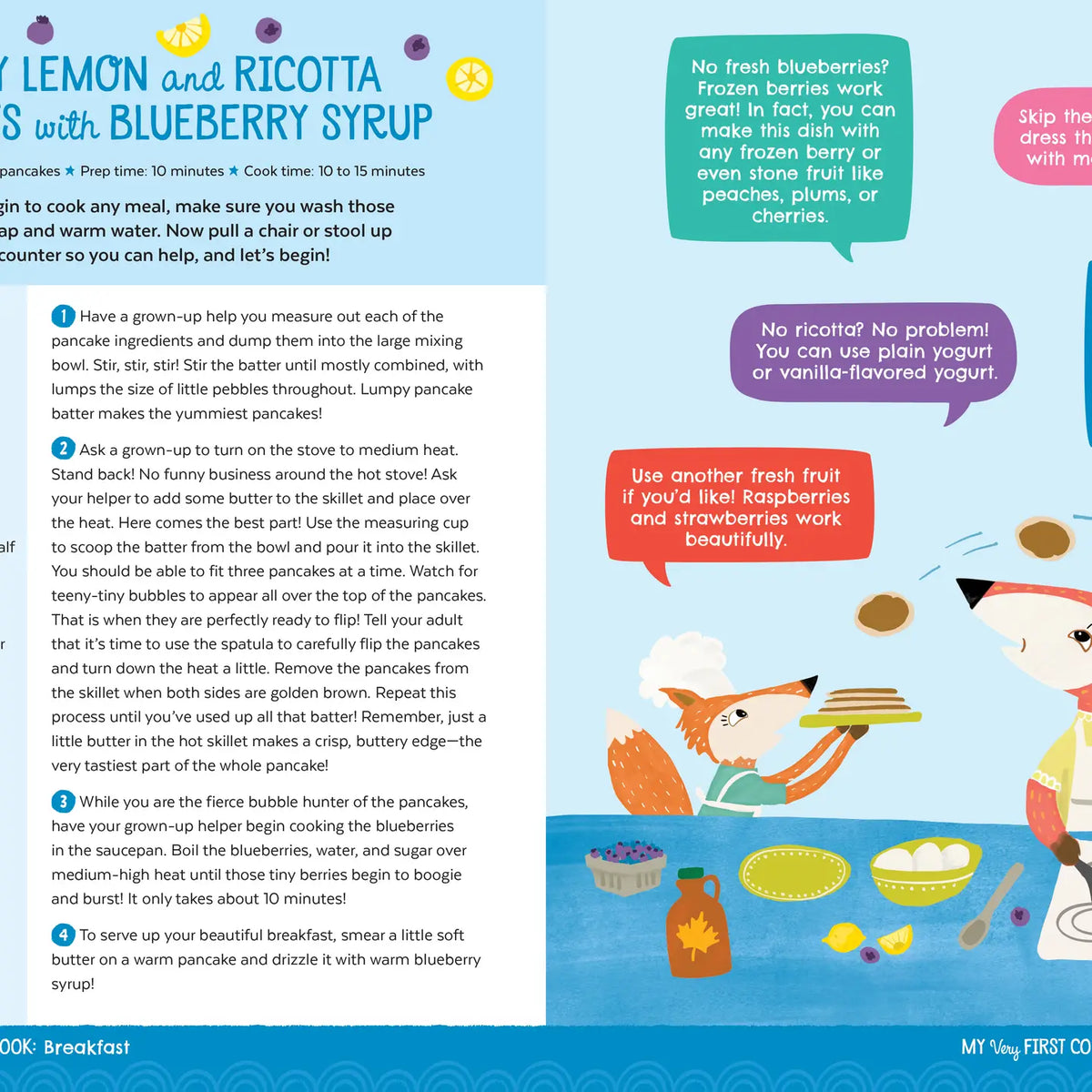 Sourcebooks My Very First Cookbook - Little Miss Muffin Children & Home