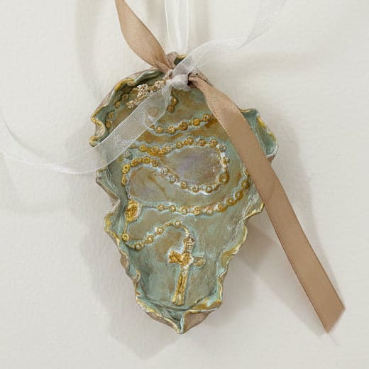Lisa Devlin Designs Rosary Religious Plaque - Little Miss Muffin Children & Home