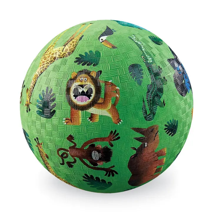 Crocodile Creek Very Wild Animals 5" Playground Ball - Little Miss Muffin Children & Home