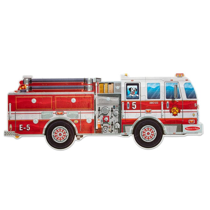 Giant Fire Truck 24pcs Floor Puzzle