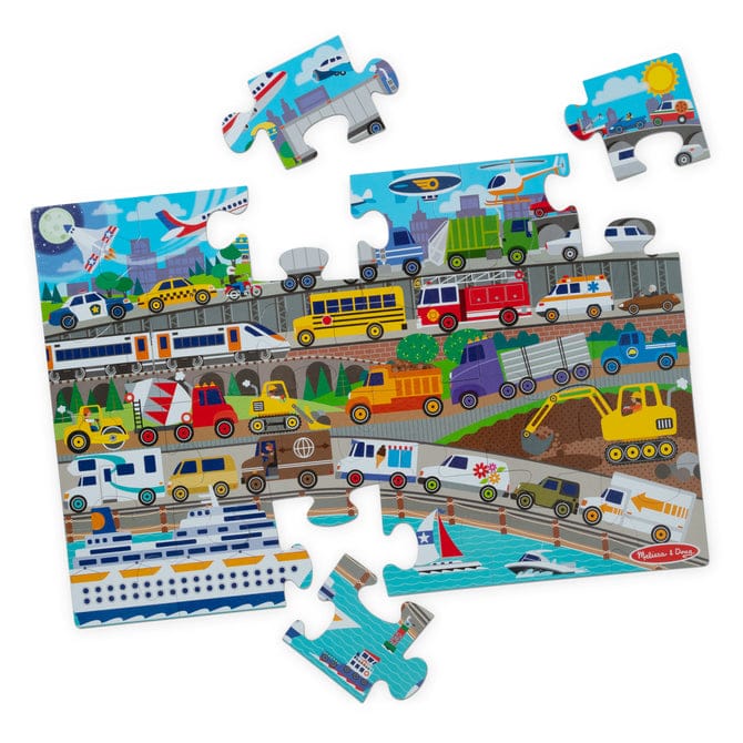 Traffic Jam 24pc Floor Puzzle