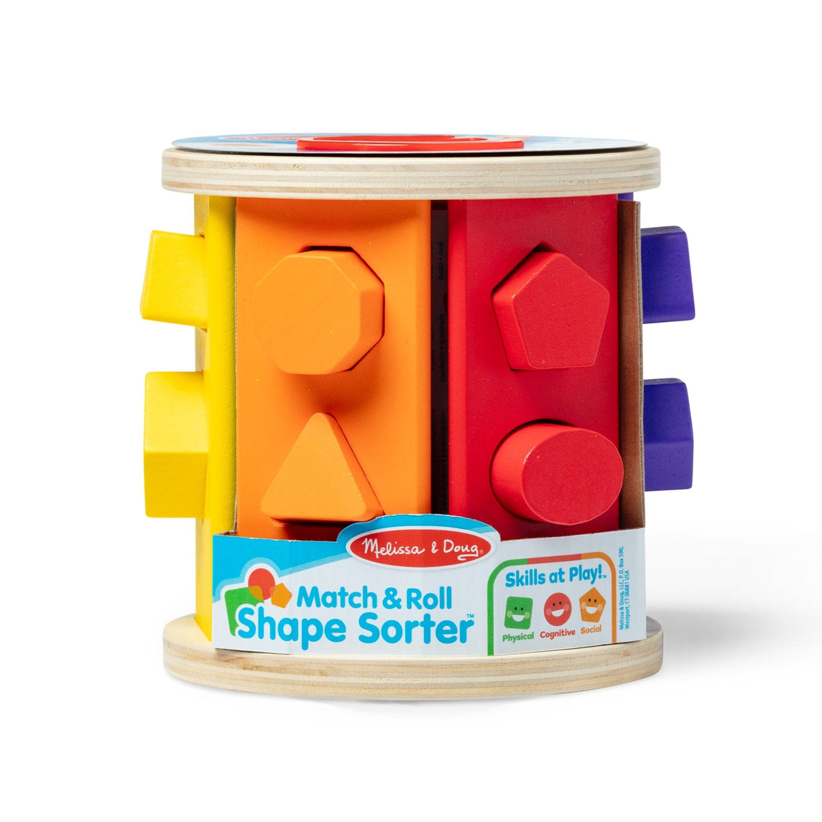 Melissa & Doug Melissa & Doug Match & Roll Shape Sorter - Little Miss Muffin Children & Home