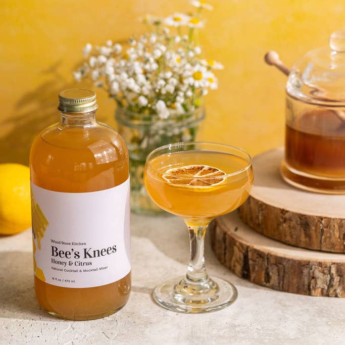 Wood Stove Kitchen Bee's Knees Cocktail & Mocktail Mixer, Honey & Citrus - Little Miss Muffin Children & Home
