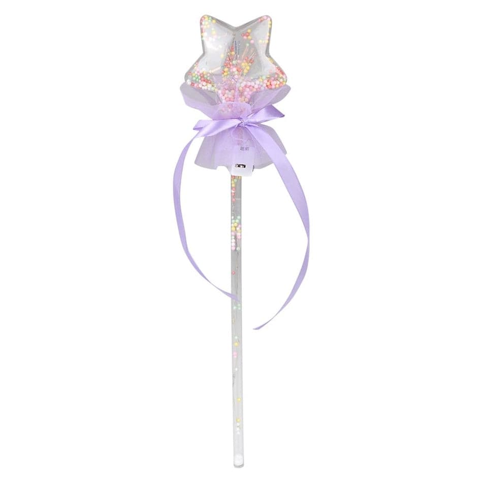 La Luna Bella Toys 16" Light-Up Beaded Wand Light-Up Toy, 3 Available Colors - Little Miss Muffin Children & Home