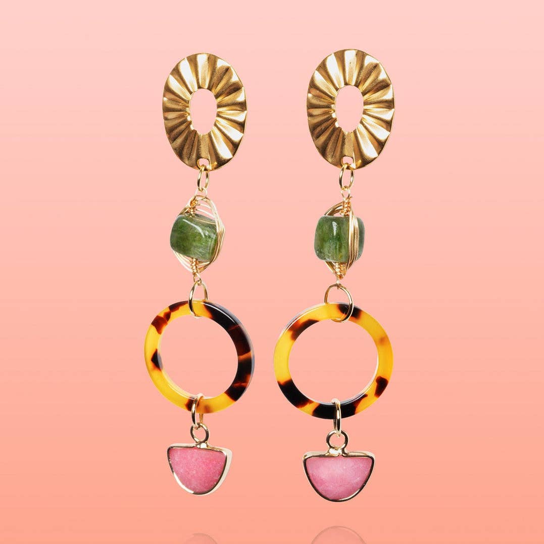 Lucia Statement Jade Dangles