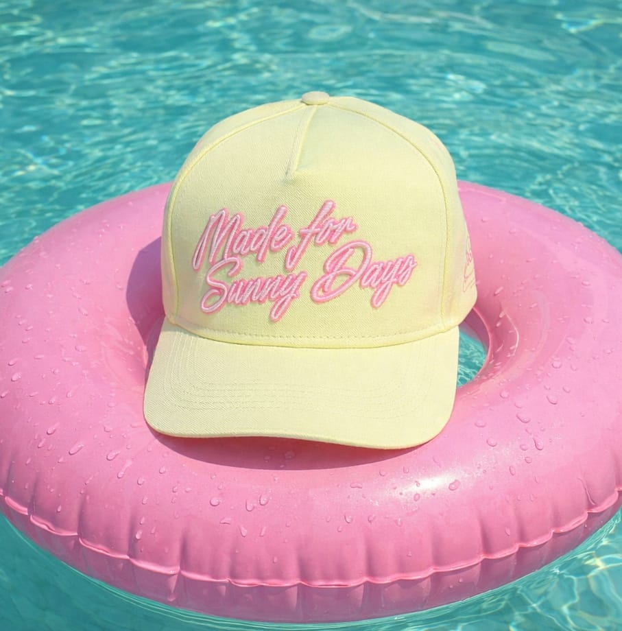 Social Statement Made For Sunny Days Trucker Hat - Little Miss Muffin Children & Home