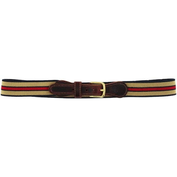 Bailey Boys Buddy Belt in Navy/Khaki/Red - Little Miss Muffin Children & Home