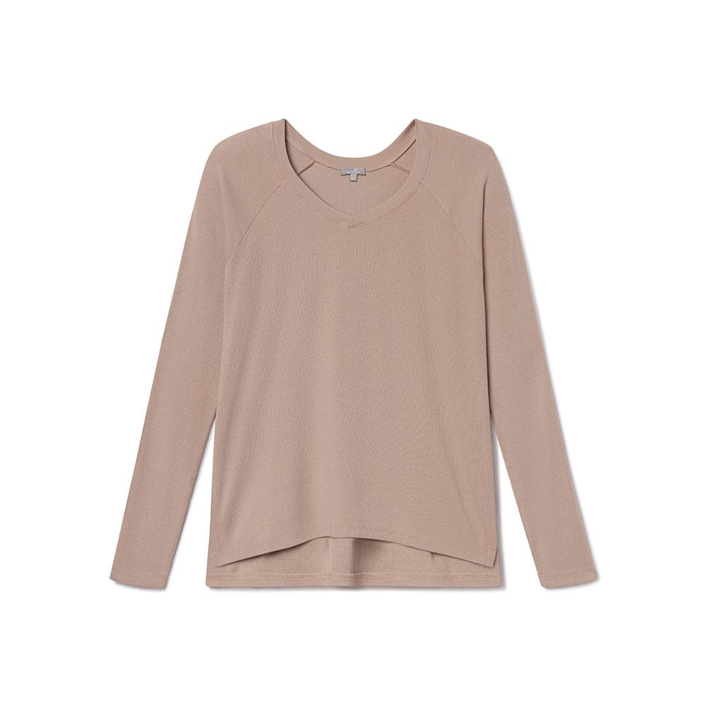 Frankie & Lola PJ Set in Cloudy Mocha