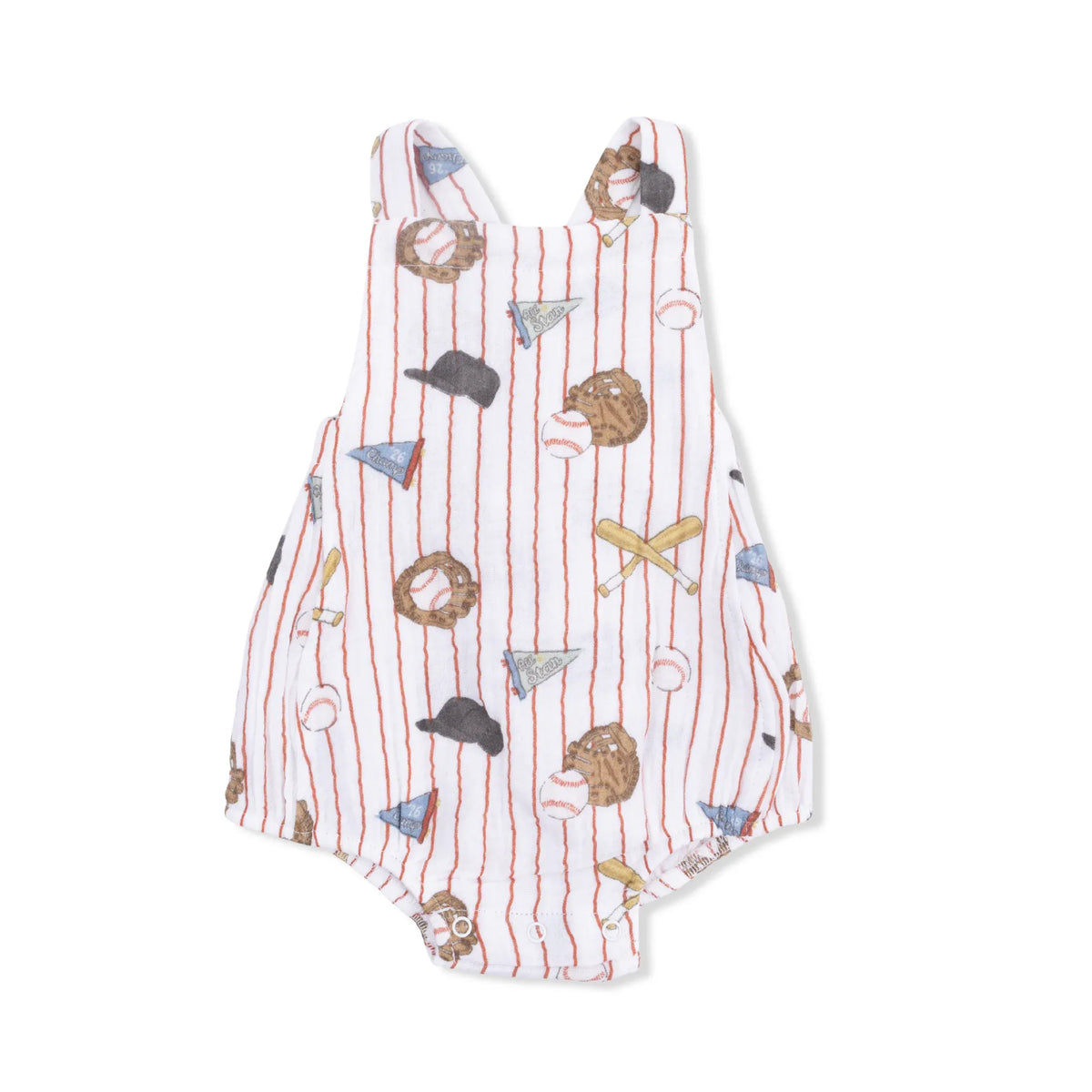 Angel Dear Vintage Baseball Stripe Retro Sunsuit - Little Miss Muffin Children & Home