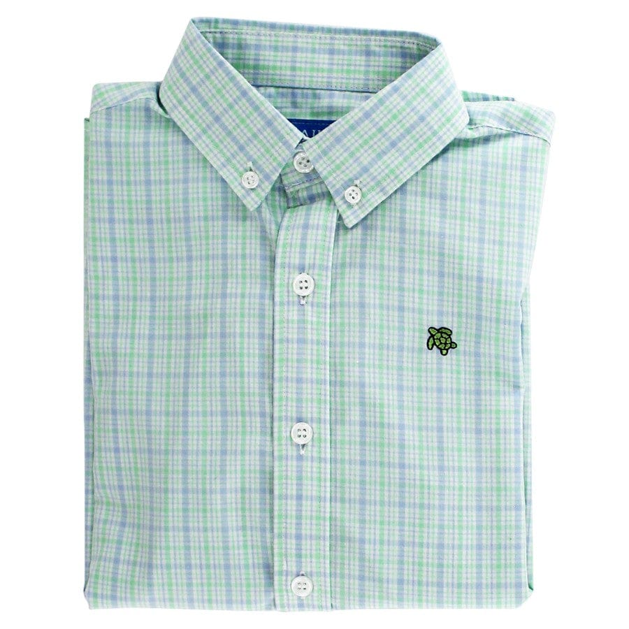 Bailey Boys Bailey Boys Roscoe Button Down Spring 2024 Shirts - Little Miss Muffin Children & Home