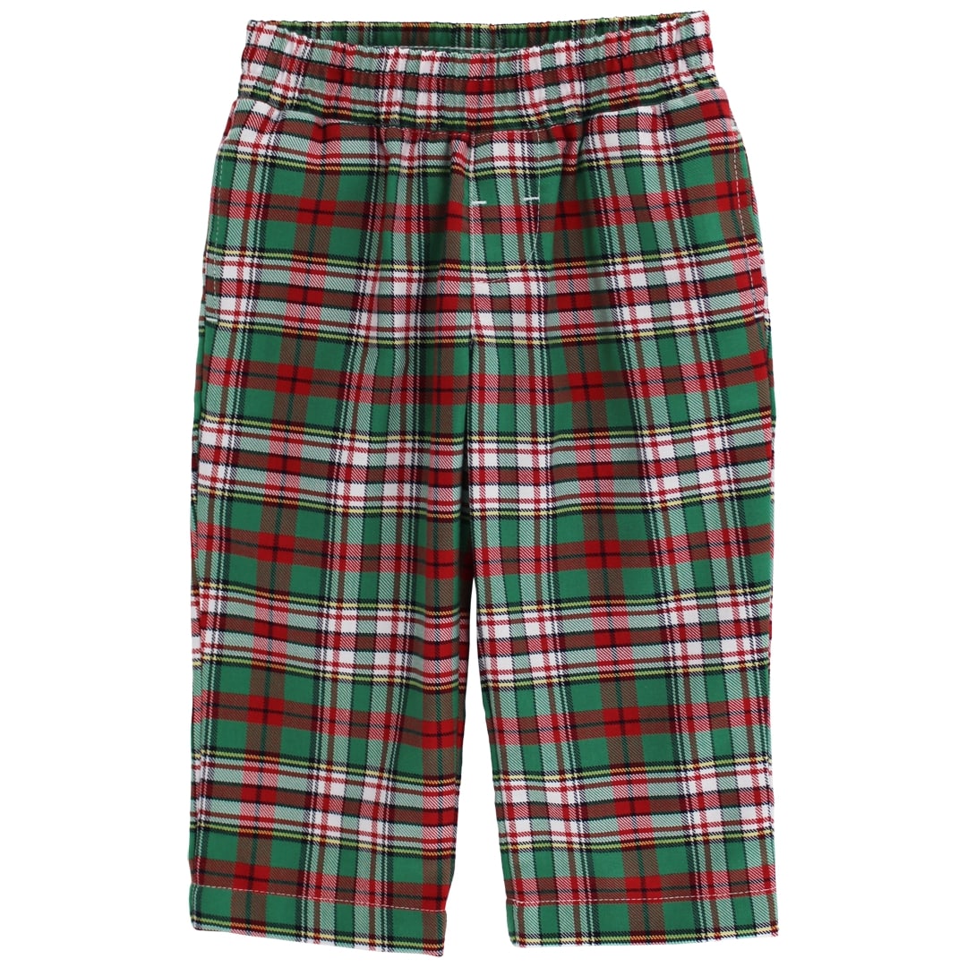Bailey Boys Charlie Christmas Plaid Pants - Little Miss Muffin Children & Home