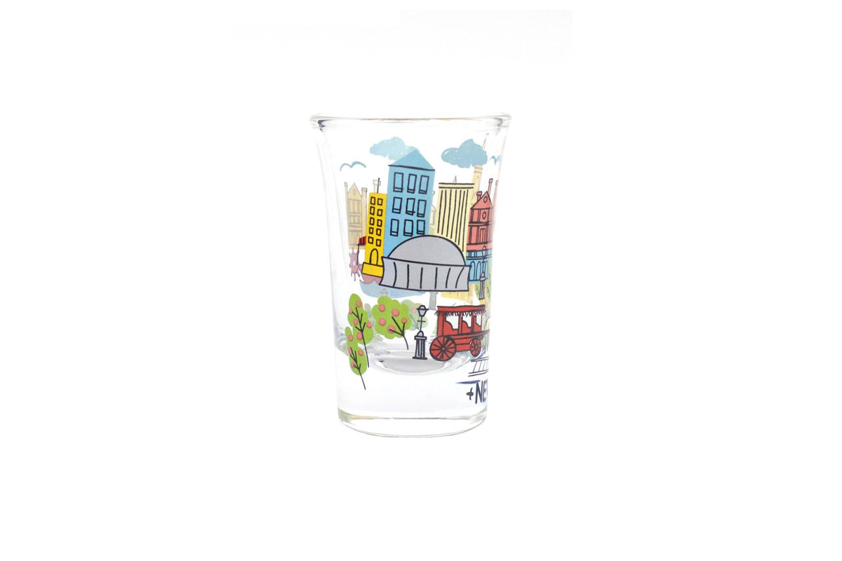 The Parish Line The Parish Line Colorful Quarter Shot Glass - Little Miss Muffin Children & Home