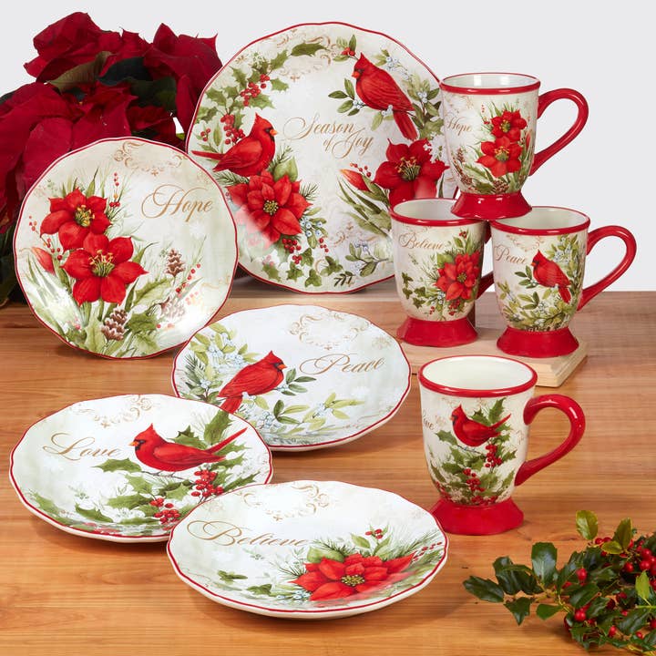 Certified International Winters Medley Christmas Mug 16oz, 4 Available Styles - Little Miss Muffin Children & Home