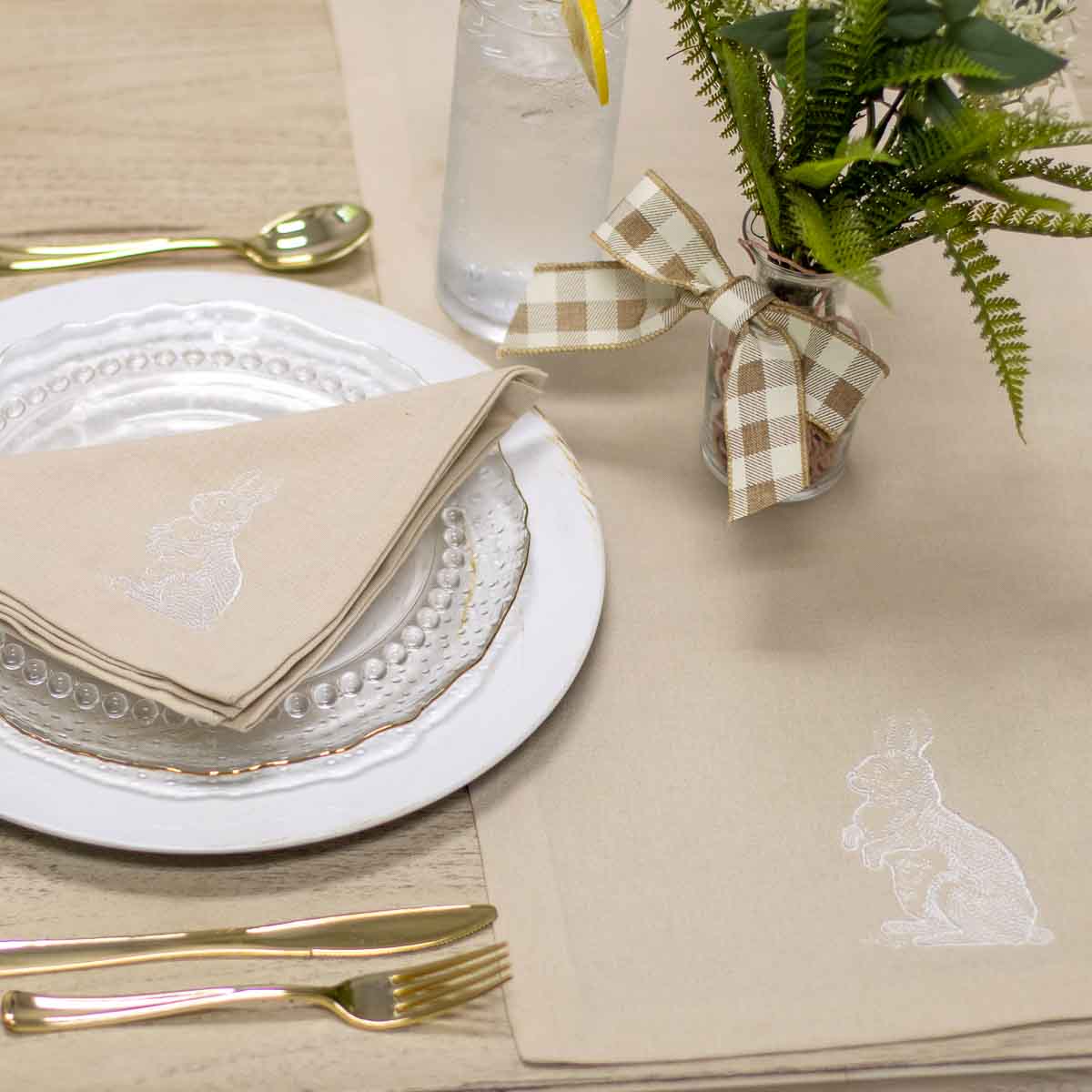 The Royal Standard The Royal Standard Alyse Bunny Table Runner - Little Miss Muffin Children & Home