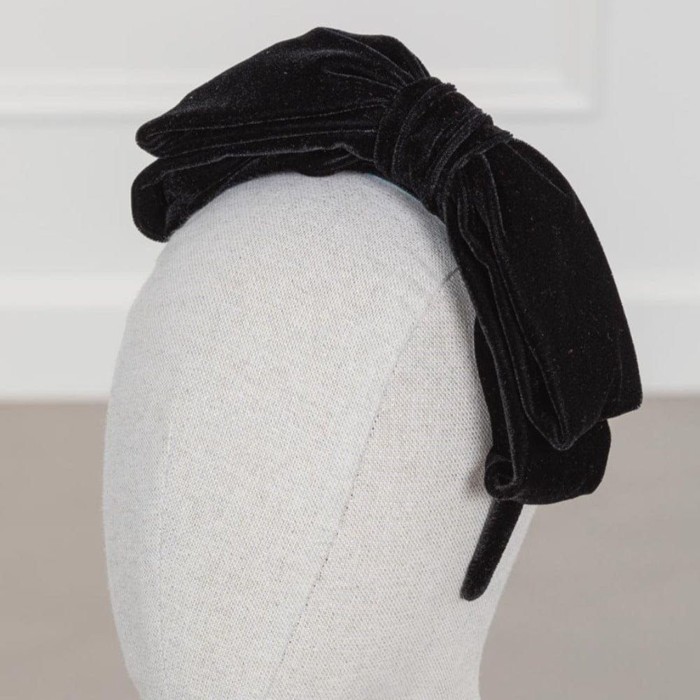 Abel & Lula Abel & Lula Velvet Bow Headband - Little Miss Muffin Children & Home