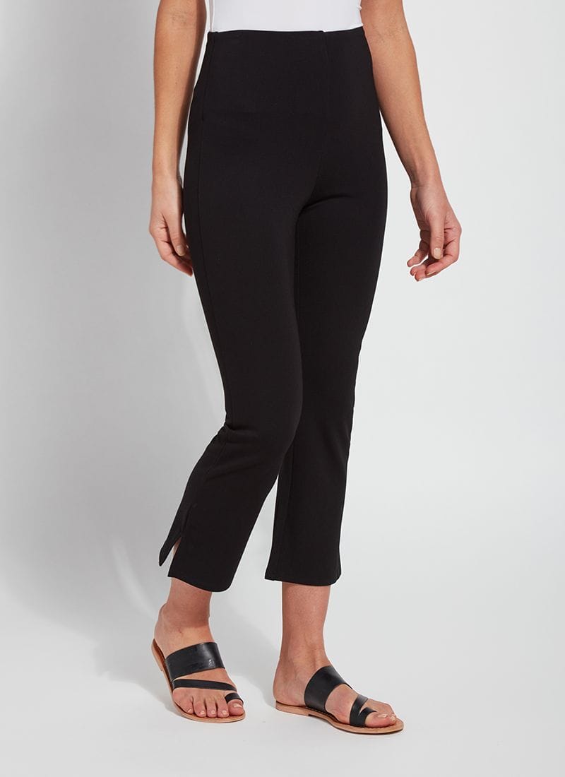 Lysse Lysse Cropped Kick Flare Legging in Black - Little Miss Muffin Children & Home