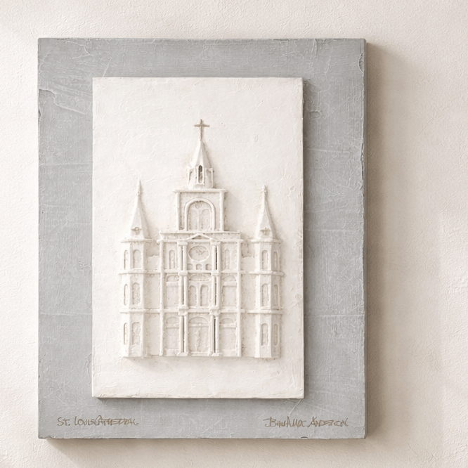 John Marc Anderson Grey Wash Cathedral 10x15 - Little Miss Muffin Children & Home