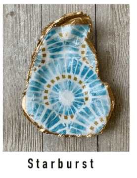 Ten Twenty Six Designs Decoupage Ceramic Oyster Shells - Little Miss Muffin Children & Home