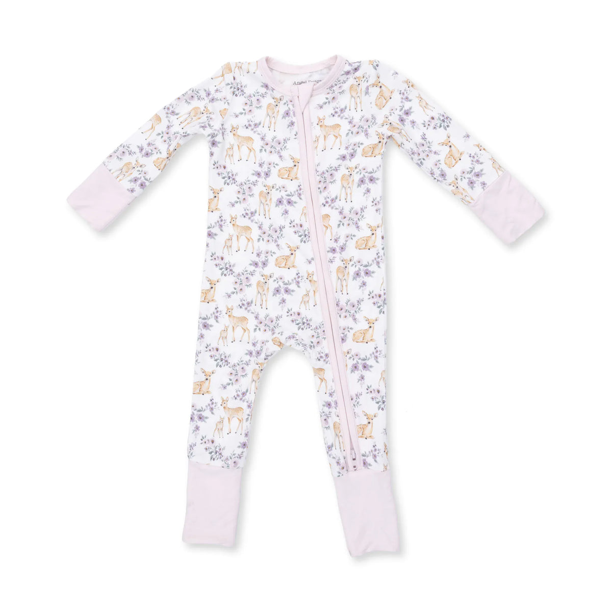 Angel Dear Floral Deer Convertible Romper - Little Miss Muffin Children & Home