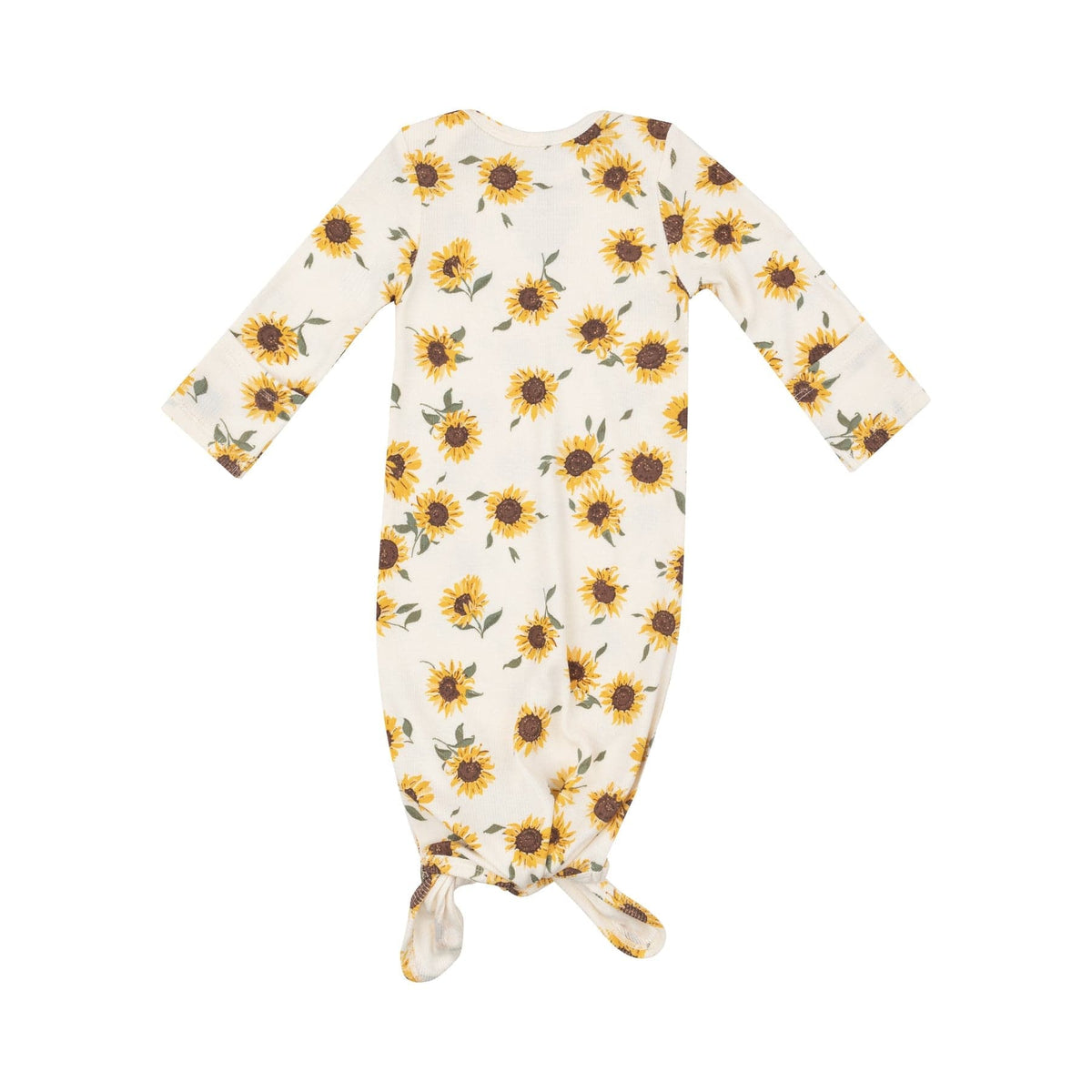 Angel Dear Angel Dear Ribbed Baby Sunflowers Knotted Gown - Little Miss Muffin Children & Home