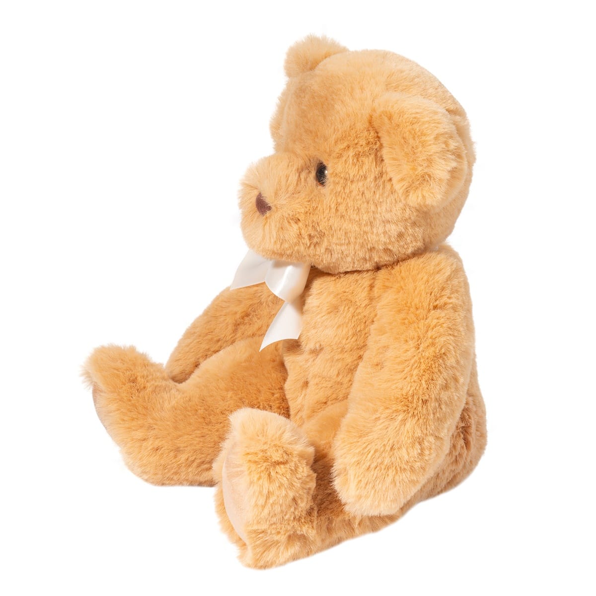 Douglas Toys Medium Graham Golden Bear with Ribbon - Little Miss Muffin Children & Home