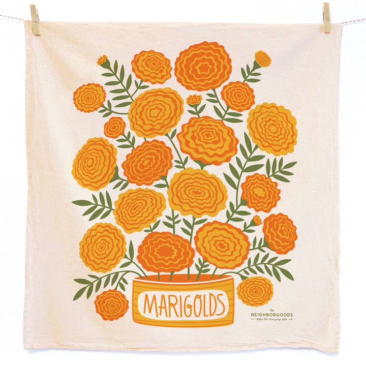 Marigold Tea Towel