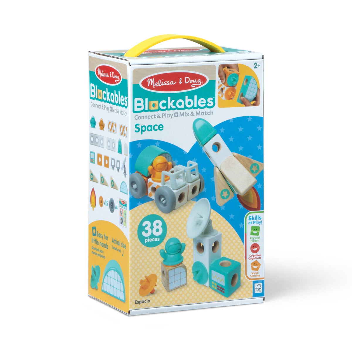 Melissa & Doug Blockables Space Play Set - Little Miss Muffin Children & Home