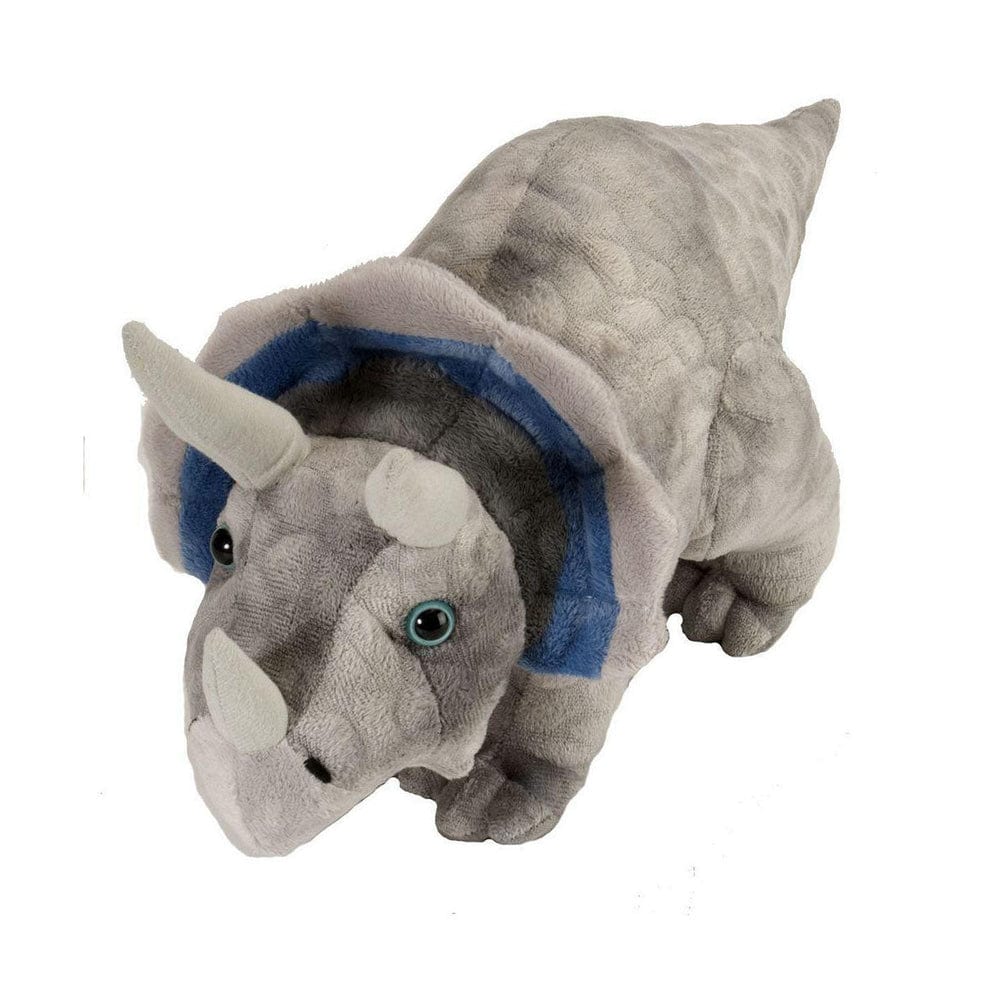 Wild Republic Dinosauria Medium Triceratops Plush
