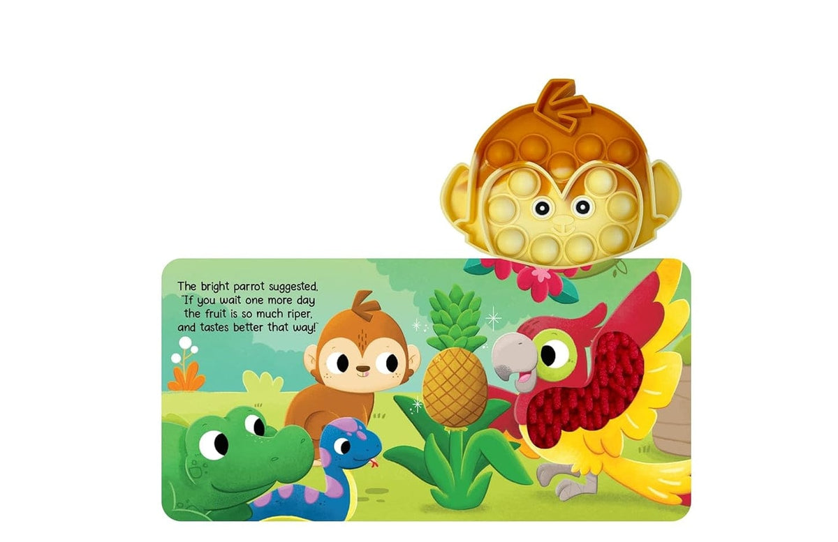 Little Hippo Books Little Monkey - Your Sensory Fidget Friend - Little Miss Muffin Children & Home