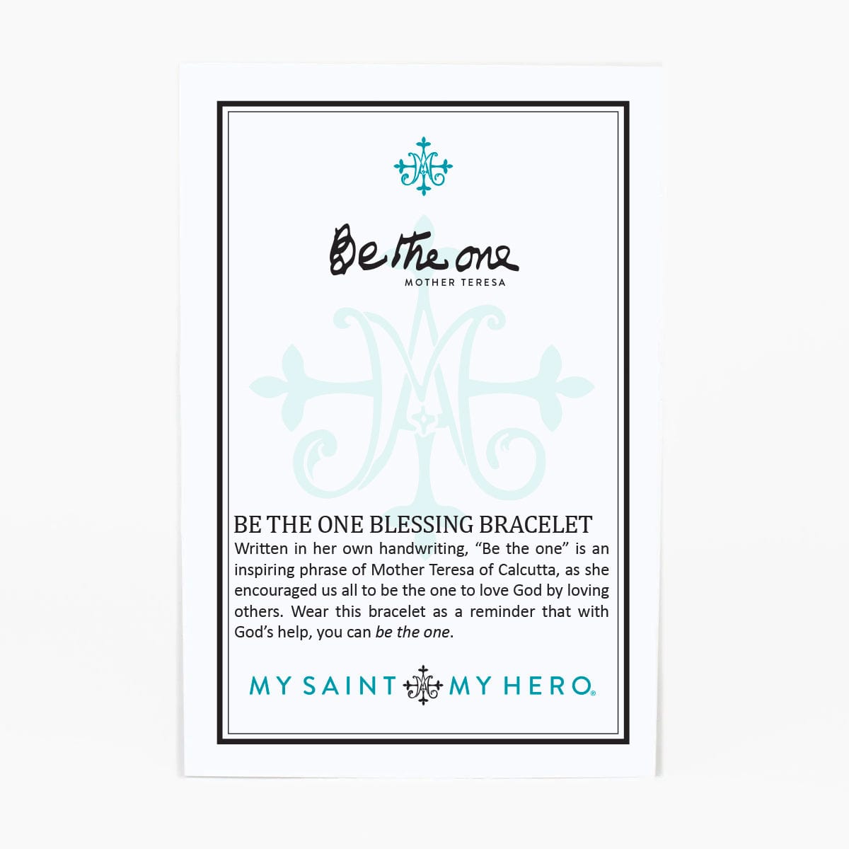 My Saint My Hero Be The One Bracelet, Metallic Gold / Gold - Little Miss Muffin Children & Home