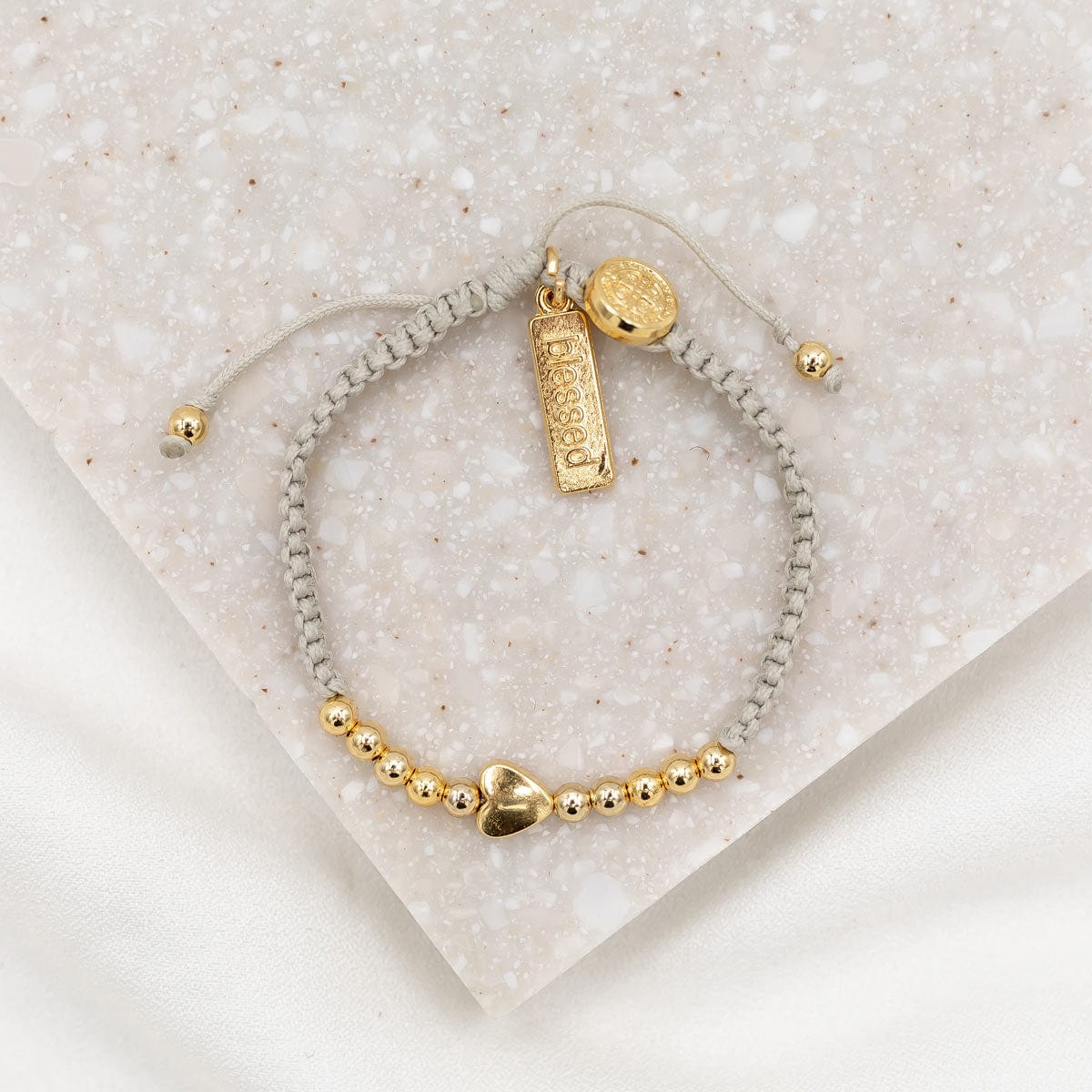 My Saint My Hero My Saint My Hero Sisters of the Heart Woven Bracelet - Little Miss Muffin Children & Home
