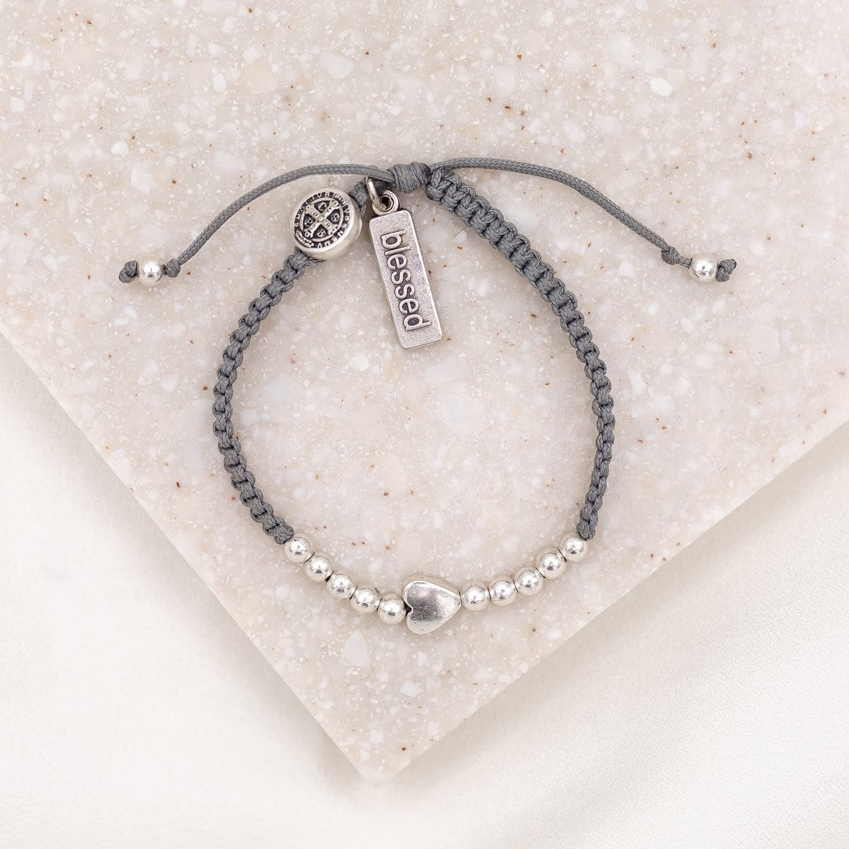 My Saint My Hero My Saint My Hero Sisters of the Heart Woven Bracelet - Little Miss Muffin Children & Home