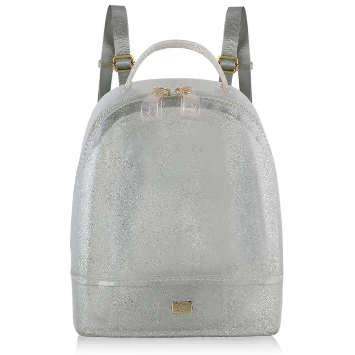 Carrying Kind Carrying Kind Dolly Silver Sparkle Backpack with Clear Star Charming Addition - Little Miss Muffin Children & Home