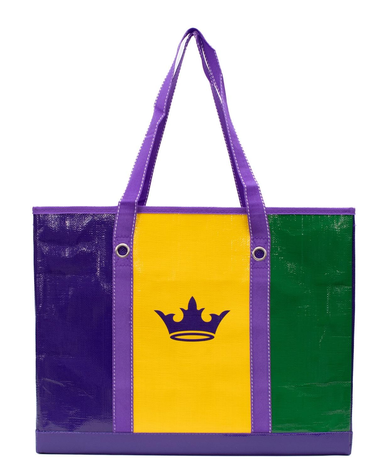 The Royal Standard Mardi Gras Bead Market Tote - Little Miss Muffin Children & Home