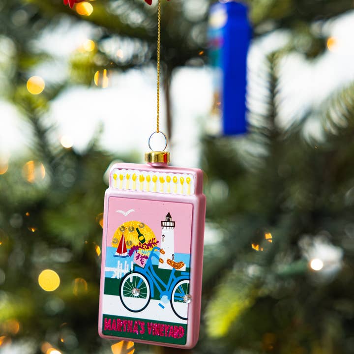 Furbish Studio Martha's Vineyard Matchbook Ornament - Little Miss Muffin Children & Home